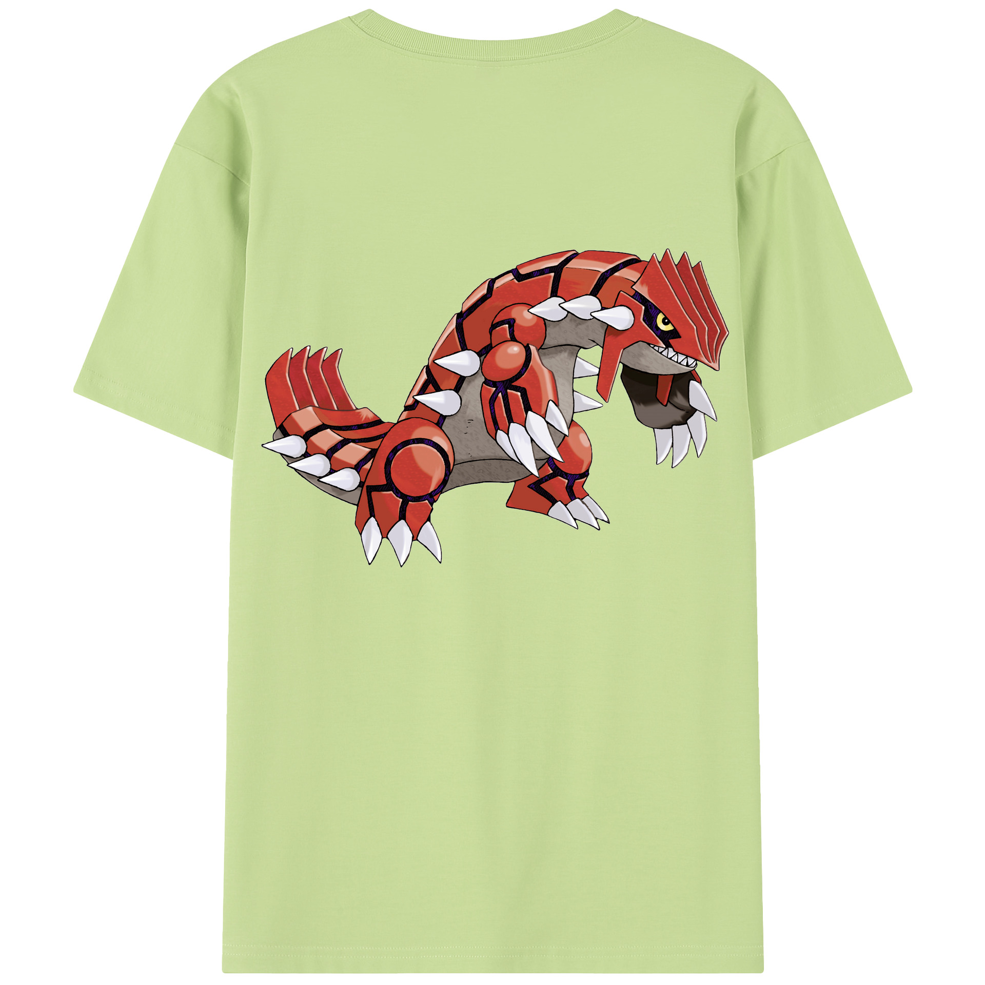 （画像用） ポケットモンスター Pokémon 綿100％半袖Tシャツ（背面プリント）